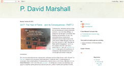 Desktop Screenshot of pdavidmarshall.com